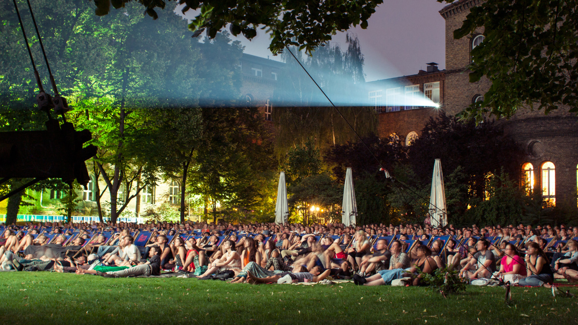 Berlin Freiluftkino Kreuzberg